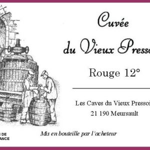 CUVEE DU VIEUX PRESSOIR ROUGE 12°