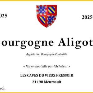 Bag in Box Bourgogne Aligoté 2025
