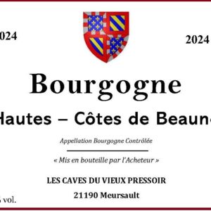 Bag in Box Bourgogne Hautes - Côtes de Beaune rouge 2024